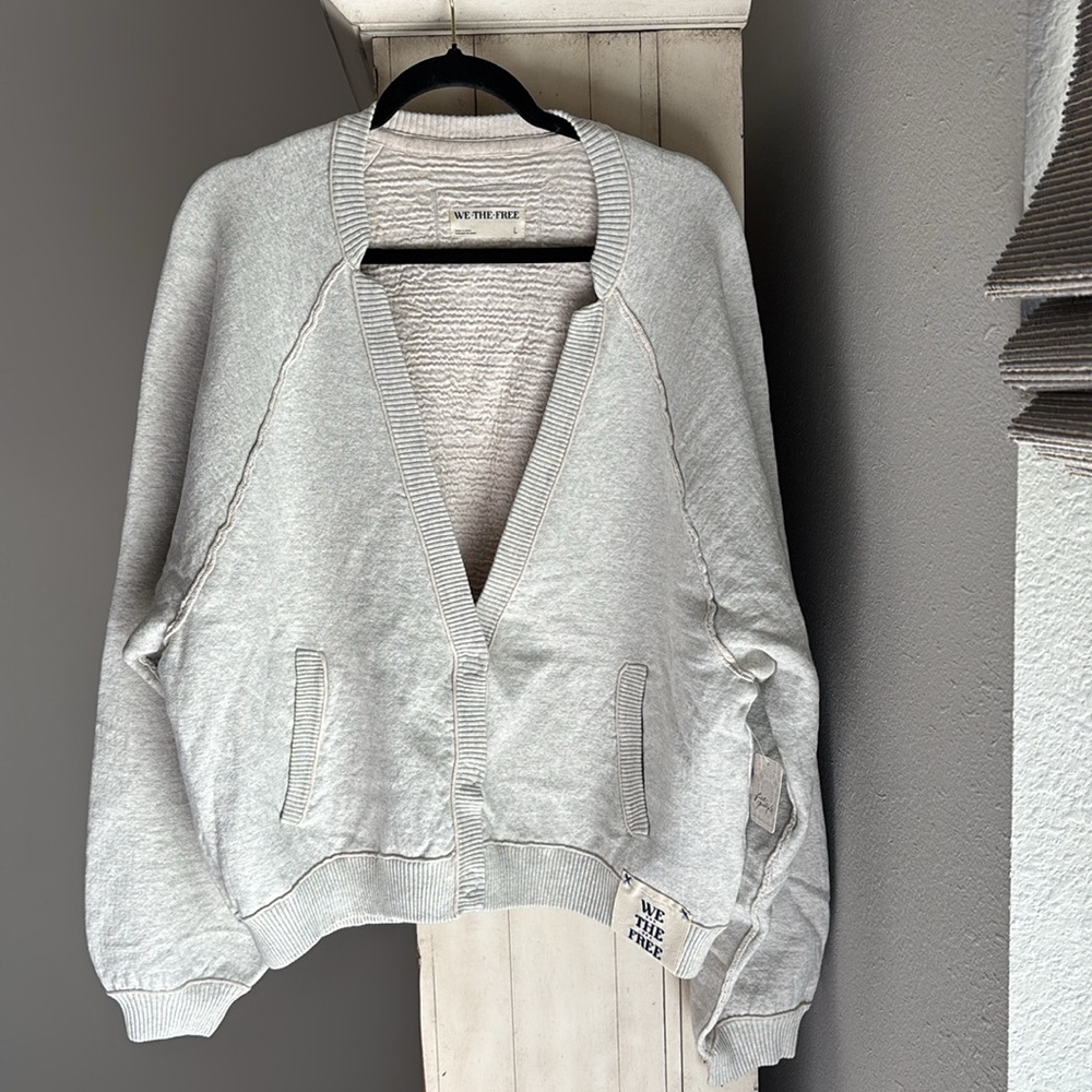 NWT Free People We The Free Midnight Cardi - Picture 4 of 6